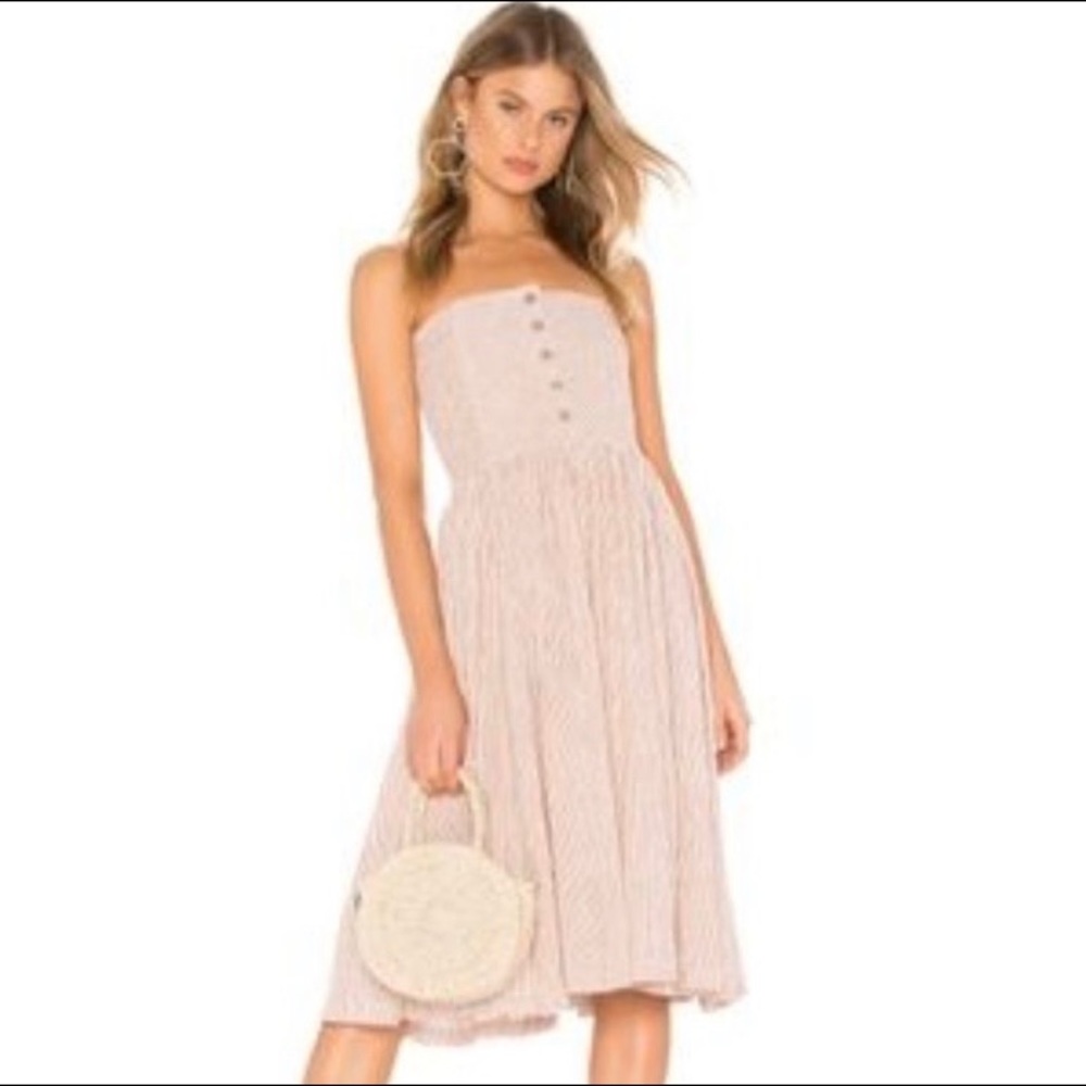 NWT Free People Strappless Midi Dress! - Size M